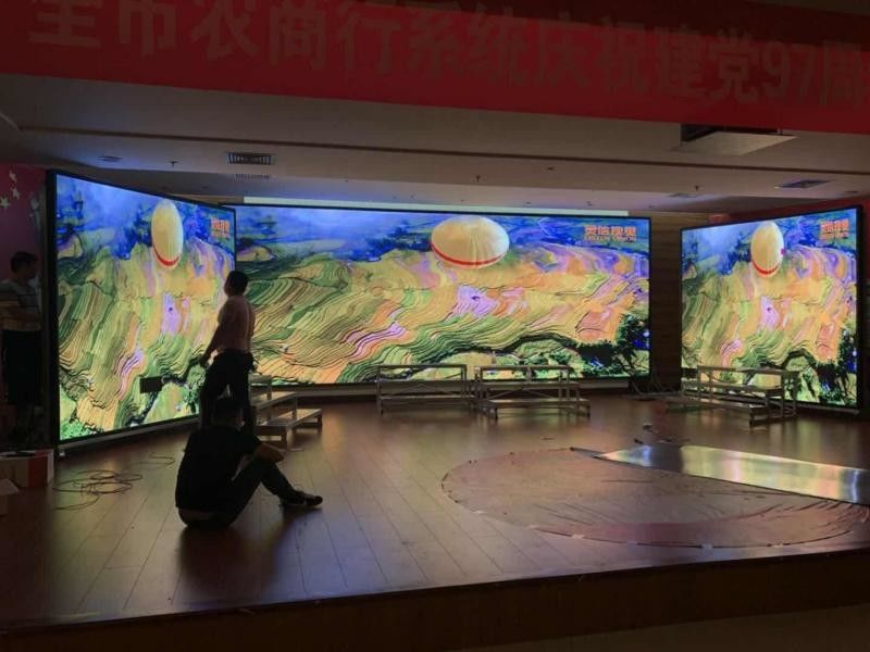 Pantalla LED a color interior de alta resolución HD COB GOB asequible, pantalla LED a color interior