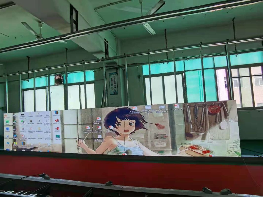 Pantalla LED a color completa para publicidad con chip Epistar pegado a la placa
