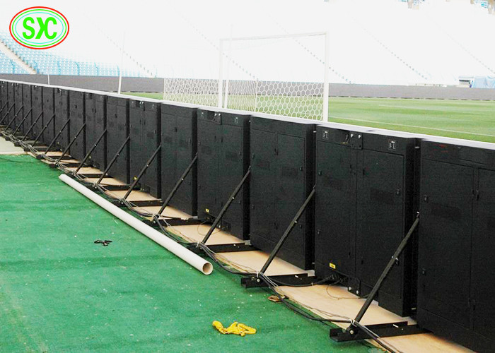 Pantallas para instalaciones de atletismo de grado IP65 Resolución de 10000 píxeles por m2 para instalaciones de atletismo de primera categoría