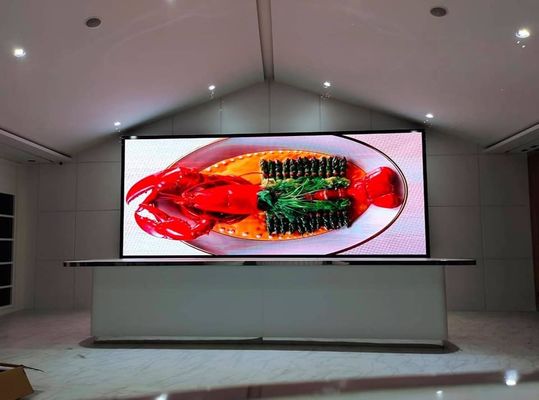 Buen precio el panel de alquiler 3840Hz de 640x640m m arriba restaura la pantalla de visualización llevada fina estupenda a todo color de Kinglight SMD p2.5 interior en línea