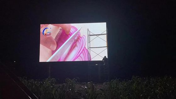 Buen precio Instalación fija en exteriores SMD LED Display P10 960x960mm Publicidad LED Pantalla LED pared con frecuencia de actualización de 3840hz En línea