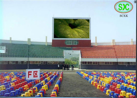 Buen precio Exhibición llevada P10 al aire libre de SMD y de la INMERSIÓN, gabinete llevado del impermeable de la pantalla de vídeo en línea