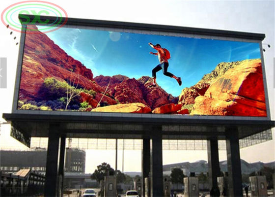 Buen precio Exploración al aire libre a todo color de la cartelera 2 de P10 LED que conduce modo con alto brillo en línea