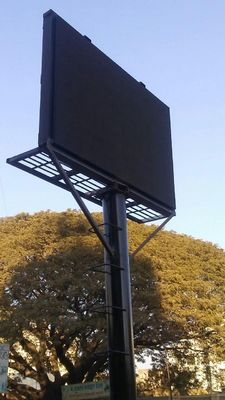 Buen precio Pantalla LED al aire libre montada columna de la pared 960X960M M de P10 HD LED del gabinete video del hierro en línea