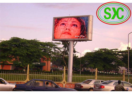 Buen precio El uso al aire libre P10 y el tubo a todo color saltan el color que hace publicidad de las pantallas del LED en línea