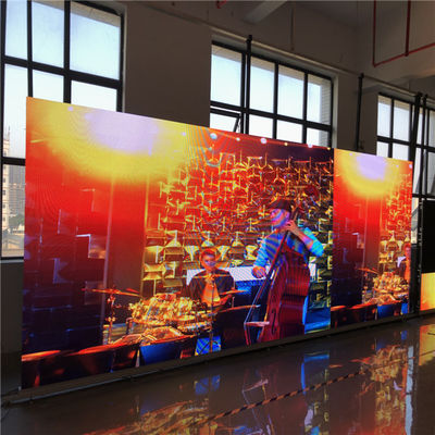 Buen precio pantalla LED interior video a todo color interior de la pantalla P2 de la pared del panel de pantalla LED de 512x512m m LED en línea