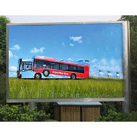 Buen precio 32x16 P10 a todo color Rgb llevó brillo de la pantalla electrónica de la publicidad al aire libre de la exhibición alto en línea