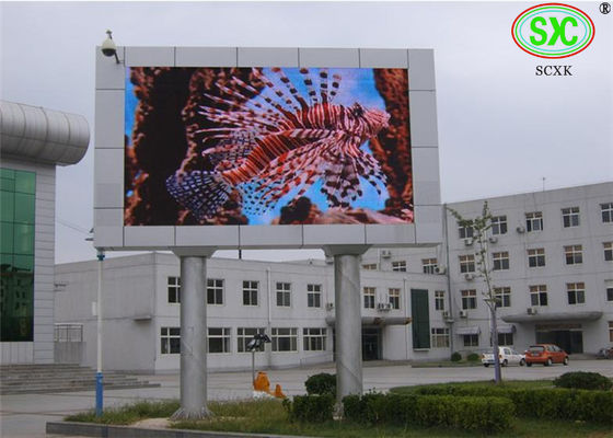 Buen precio la publicidad impermeable a todo color de p8 SMD llevó la exploración de la exhibición 1/4 con el gabinete del hierro en línea