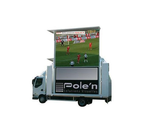 Buen precio Pantalla LED a prueba de aguap1.953 P5 montada en camión 5 años de garantía 3G WIFI Control de pantalla LED del estadio en línea