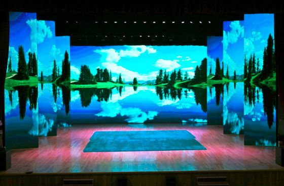 Buen precio P2.6 Pantallas LED HD de Gran Escenario, Pantallas LED grandes SMD de alta resolución Brillo 1200 En línea