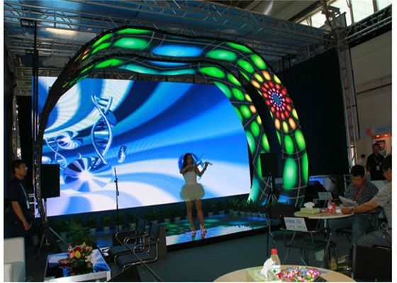 Buen precio P3.91 HD Full Color RGBLED Pantalla de aluminio de fundición a presión con alta tasa de actualización 500*1000MM en línea