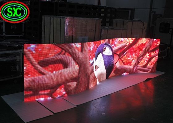 Buen precio Módulo suave flexible interior de la pantalla LED de P4 SMD con Nationstar LED en línea