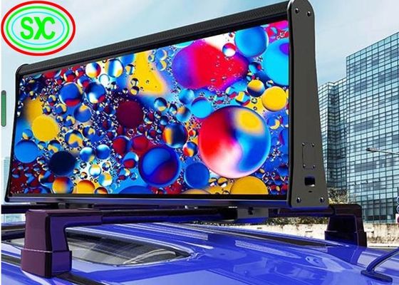 Buen precio P5 impermeabilizan la exhibición llevada tejado móvil llevada Ip65 del taxi del coche del control de la muestra 4G 3G en línea