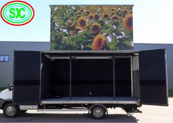 Buen precio Fuera de la casa P6 digital de color completo publicidad LED camiones de cartelería en línea
