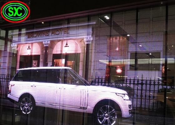 Cabinet ligero y módulo pantalla LED transparente para aplicaciones exteriores versátiles