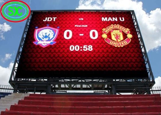 Buen precio Pantalla LED RGB impermeable IP65 para exteriores P10 para estadios y campos de fútbol en línea