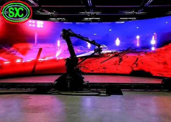 Buen precio el fondo de etapa interior p4.81 llevó las pantallas grandes de la exhibición para los acontecimientos en línea