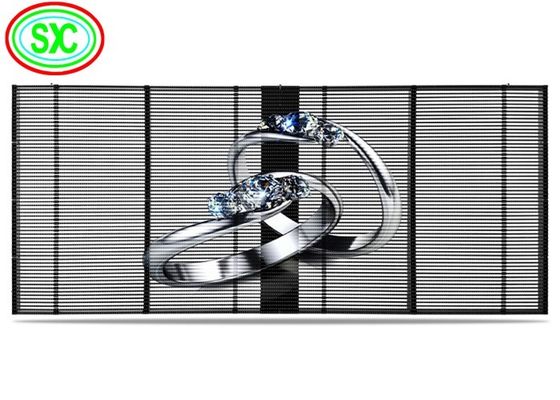 Buen precio P3.91 que cuelgan el LED transparente defienden la pantalla de vídeo transparente ultra delgada en línea