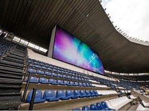 Buen precio P10 SMD 3535 pantalla de panel LED a todo color para estadios en línea