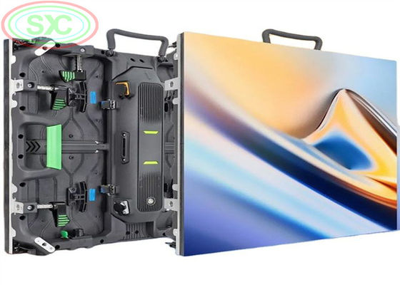 Pantalla de video LED a color P4.81mm para interiores, gabinete de 500x1000mm