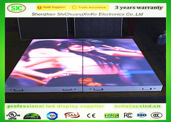 Buen precio P4.81 SMD3535 Sonido Activo Dj Toque Led Disco Bailando Encalorados Paneles de haz blanco en línea