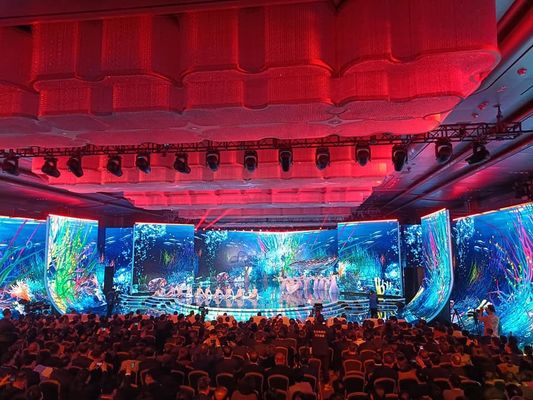 El alto interior restaura la pantalla LED portátil 3840hz 500*500m m 500*1000m m