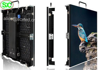 P4 pantalla LED flexible a todo color interior RGB 3 en 1 con SMD2121, pantalla de la TV