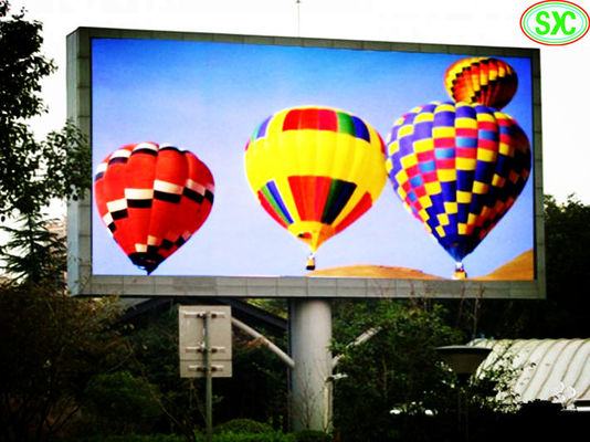 Buen precio Pantalla LED a color para exteriores P6, impermeable, píxel de 6 mm, brillo de 5000 cd/m² en línea