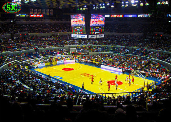 Pantalla LED grande P10 del estadio de fútbol de SMD 1R1G1B para hacer publicidad