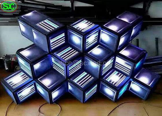 Buen precio La caja DJ baila definición impermeable publicitaria video de las pantallas del LED la gran alta en línea