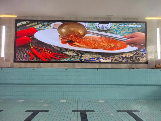 Sincronización 6500k Publicidad Indoor Led Display Ac100-240v