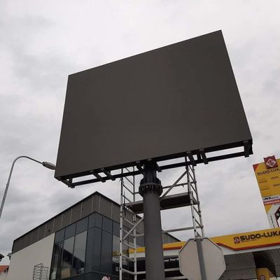 Placa de pantalla LED para publicidad exterior Smd P6 Instalación fija con frecuencia de actualización de 3840hz y brillo de 6000