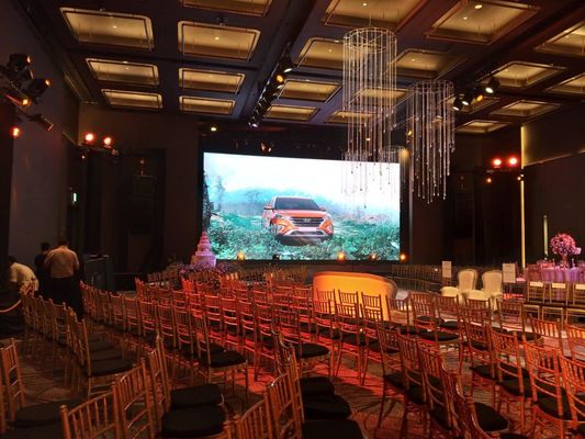 Hd P2.5 160x160mm Indoor Full Color LED Display SMD para restaurante