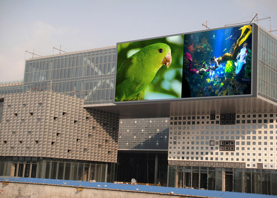 Buen precio Valla publicitaria LED para exteriores a todo color para edificios P6, paso de píxeles de 6 mm, impermeable IP65 en línea