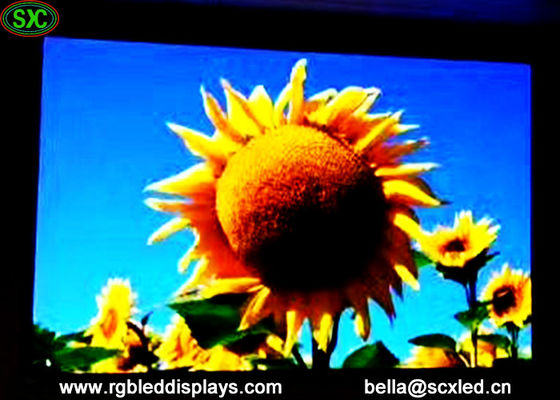 Alquiler de pantallas caja de hierro / fundición de aluminio P20 impermeable LED pantalla de vídeo de pared exterior cartel dinámico publicidad