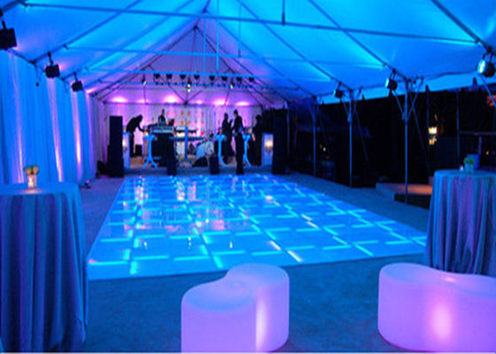 Buen precio P4.81mm de color completo de la boda de la barra LED Panel de la pista de baile 250x250mm en línea