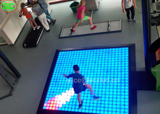 Buen precio P8.9 3D RGB que se casa interactivo mágico LED Dance Floor 1000X1000m m 5000hz restauran en línea