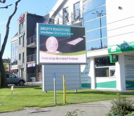 Buen precio Display LED digital de publicidad a todo color en exteriores en línea