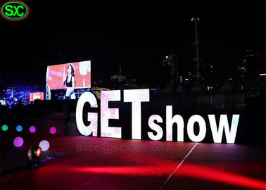 La pantalla llevada etapa flexible de alquiler fina estupenda Kinglight de P3mm llevó las pantallas para la etapa