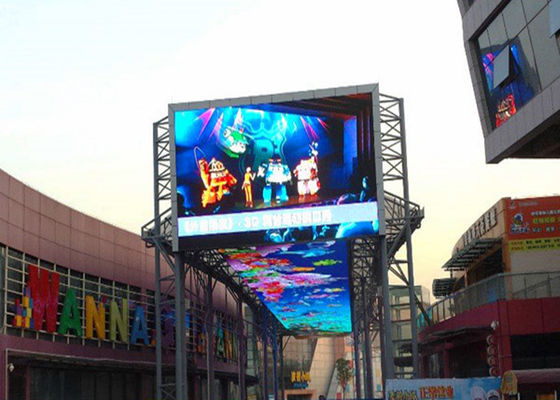 Buen precio Cartelera llevada que hace publicidad de la pantalla de visualización video de alta calidad al aire libre de pared P8 en línea