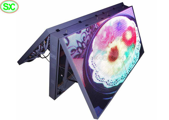 Buen precio El LED publicitario lateral doble impermeable defiende P6 interior con la escala gris de 14 pedazos en línea
