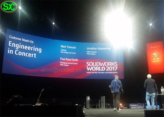 Buen precio Publicidad de la pantalla LED al aire libre p2.5 de la cortina, tablero curvado del LED con el sistema de Nova en línea
