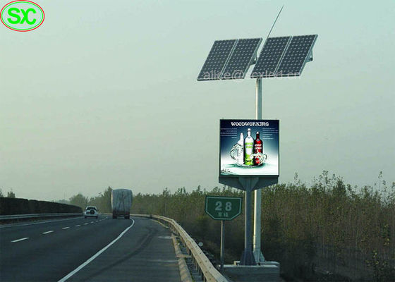 Buen precio La publicidad al aire libre solar ahorro de energía del panel P10 llevó las pantallas de visualización modificadas para requisitos particulares en línea