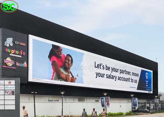 Buen precio P10 la publicidad de alta resolución LED a todo color defiende la prenda impermeable IP65 en línea