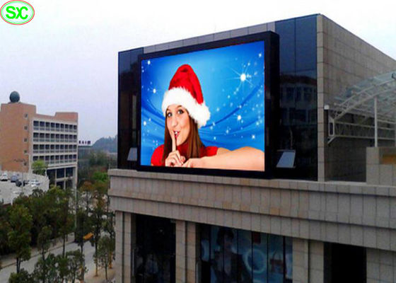 Buen precio La publicidad ligera LED defiende la instalación fija llevada a todo color al aire libre de la INMERSIÓN de la exhibición P20 en línea