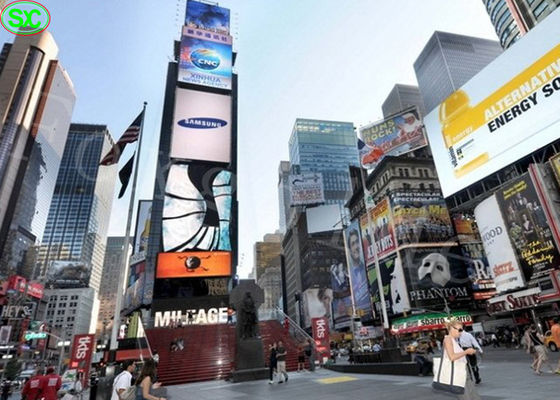 Buen precio P16 P8 llevó la garantía impermeable de la publicidad al aire libre IP65 3year de la pantalla en línea