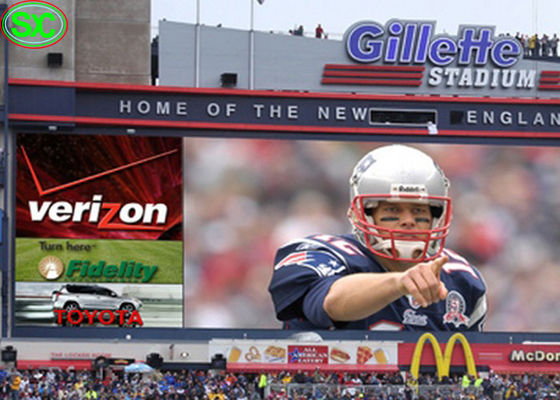 Alta pantalla LED del estadio del baloncesto de la frecuencia de actualización P10 con 5 años de garantía