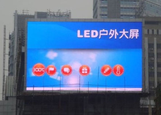 Buen precio Display LED de aluminio fundido a color para publicidad exterior 10 mm Pitch de píxeles 3 para estaciones en línea