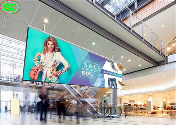 Pantalla LED ligera inconsútil de Haning del deluente P5 con imagen dinámica de alta frecuencia