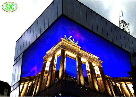 Buen precio La exhibición llevada a todo color al aire libre de las carteleras P6 del LED que hacía publicidad 192mm*192m m llevó al tablero de publicidad digital en línea